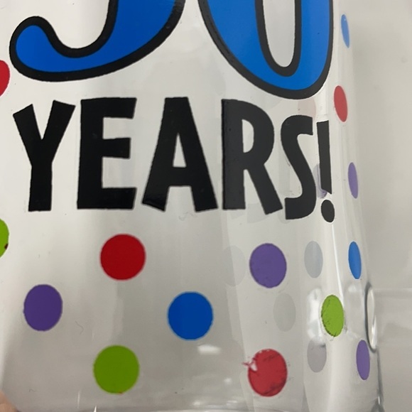 GLASS Beer Mug “Cheers to 50 Years” - Picture 9 of 14